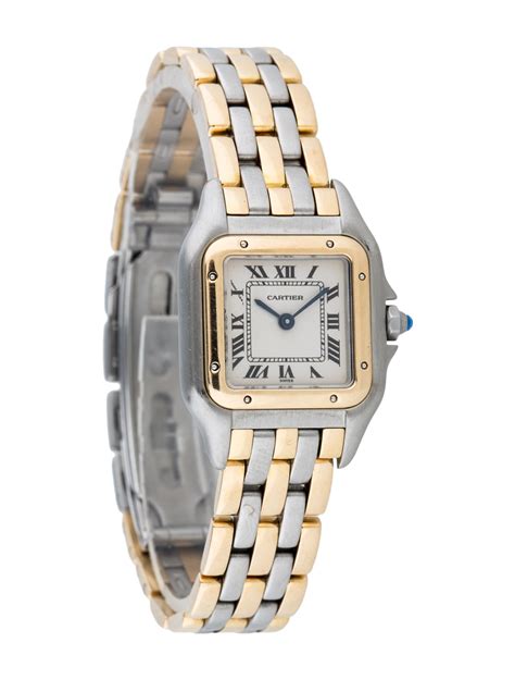 cartier panthère watch price|cartier panthere watch two tone.